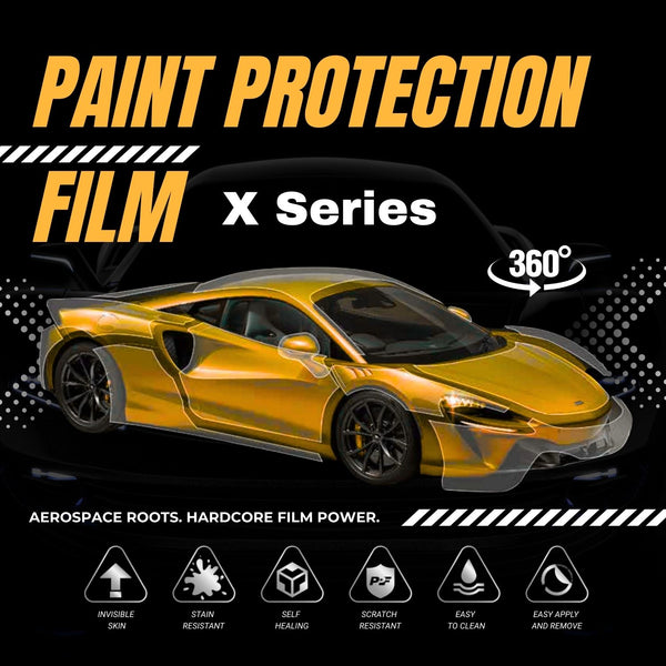 X-Series Paint Shield | Aerospace-Grade TPU Protection